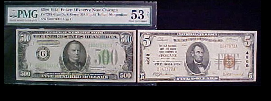 U.S. national paper currency